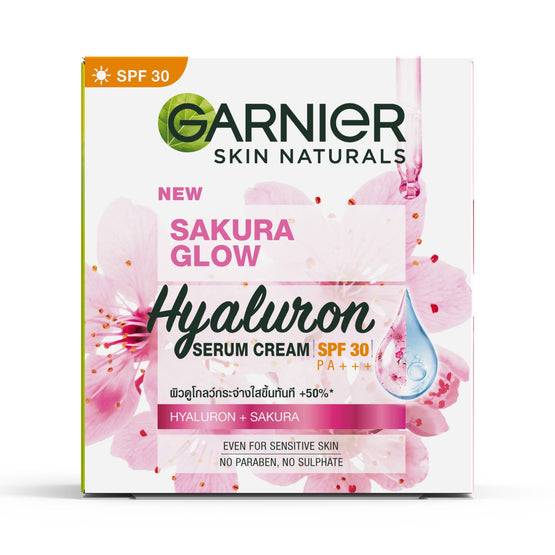 Garnier Sakuraglow Ceramide Serum Cream Spf30 Pa+++ - 50ml
