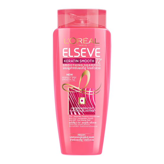 L'Oreal Paris เอลแซฟ เคราติน สมูท สมูททิ่ง แชมพู ไมโคร-เคราติน - 280 ml