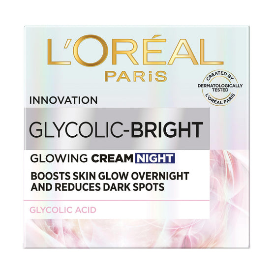 L'Oreal Paris ไกลโคลิค-ไบรท์ ไนท์ ครีม - 50ml