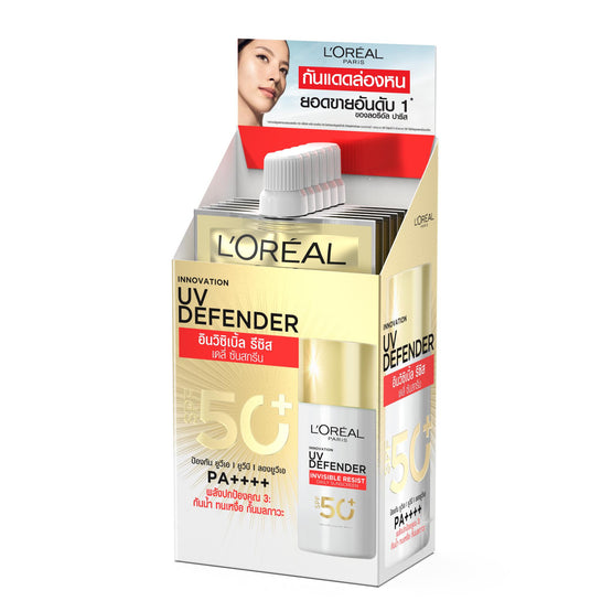 L'Oreal Paris กันแดด ยูวีดีเฟนเดอร์ อินวิซิเบิล รีซิส - 5.5มล x6