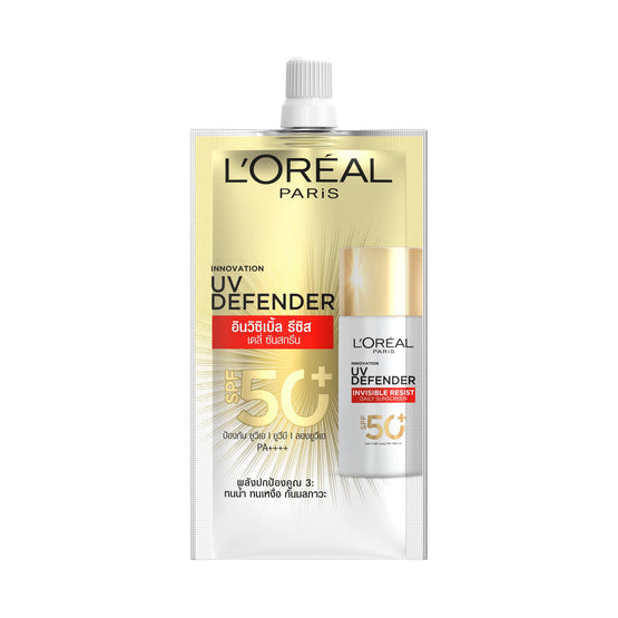 L'Oreal Paris กันแดด ยูวีดีเฟนเดอร์ อินวิซิเบิล รีซิส - 5.5มล x6