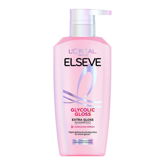 L'Oreal Paris เอลแซฟ ไกลโคลิค กลอส เอ็กซ์ตร้า กลอส แชมพู. - 400ml