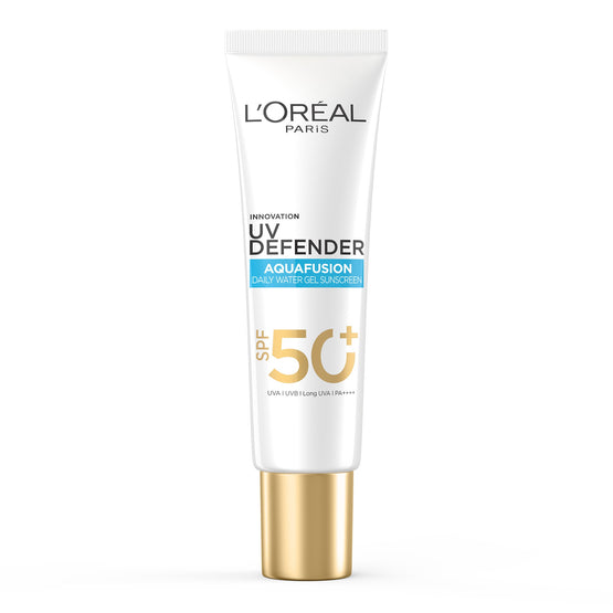 L'Oreal Paris ยูวี ดีเฟนเดอร์ อะควาฟิวชั่น เดลี่ วอเตอร์ เจล ซันสกรีน - 30ml