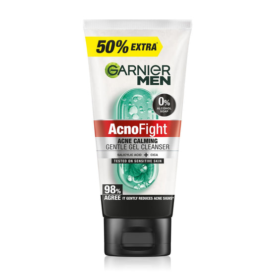 Garnier การ์นิเย่ เมน แอคโนไฟท์ เจนเทิล เจล คลีนเซอร์ - 150ml