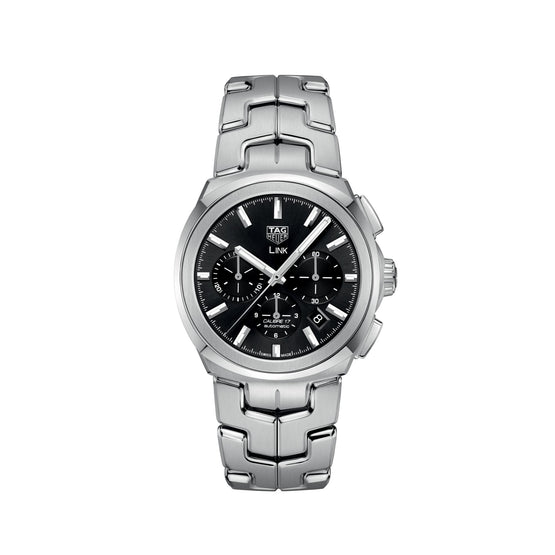 TAG Heuer Link Chronograph - 41mm-Steel-Black