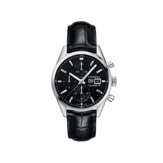 TAG Heuer Carrera - 41mm-Alligator-Black