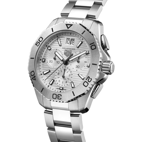TAG Heuer Aquaracer PROFESSIONAL 200 CHRONOGRAPH - 40mm-Steel-Grey