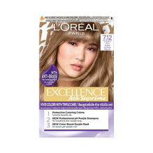 L'Oreal Paris เอ็กซ์เซลเลนซ์ แอช ซูพรีม 7.12 สีบลอนด์ประกายหม่นเหลือบม่วง.
