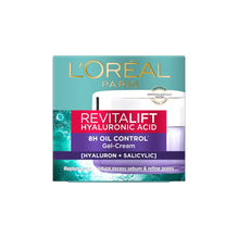 L'Oreal Paris รีไวทัลลิฟท์ ไฮยาลูรอนิค แอซิด 8เอช ออยล์ คอนโทรล เจล-ครีม - 15ml