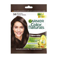 Garnier Color Naturals - 3 น้ำตาลเข้ม - 30ml x6