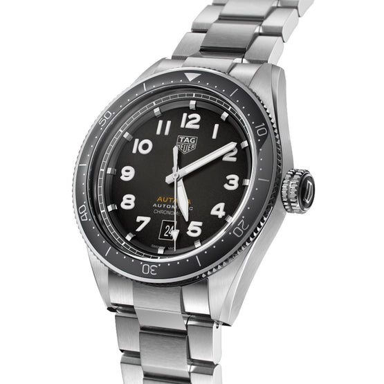 TAG Heuer Autavia - 42mm-Steel-Black