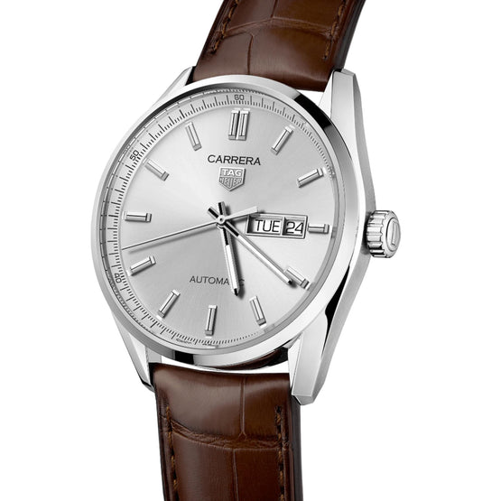 TAG Heuer Carrera Day-Date - 41mm-Steel-Grey