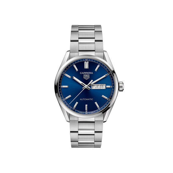 TAG Heuer Carrera Day-Date - 41mm-Steel-Blue