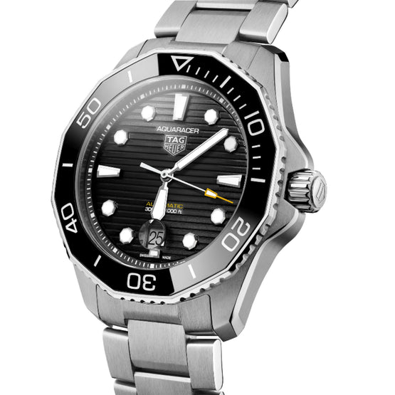 TAG Heuer Aquaracer Professional 300 Date - 43mm-Steel-Black