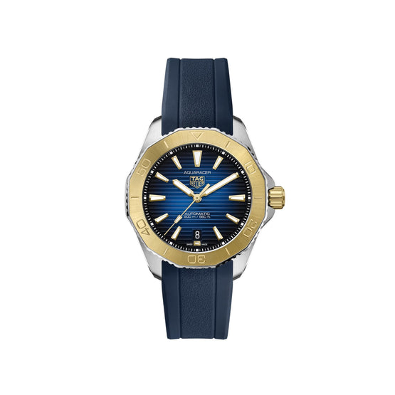 TAG Heuer Aquaracer Professional 200 Date - 40mm-Rubber-Blue