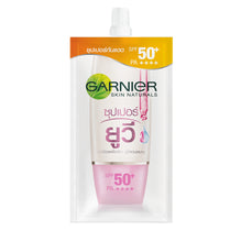 Garnier สกิน แนทเชอรัลส์ ซากุระ โกลว์ ซุปเปอร์ ยูวี ไบรท์เทน & โพรเท็ค ซันสกรีน เอสพีเอฟ50+/พีเอ++++ - 7ml x6