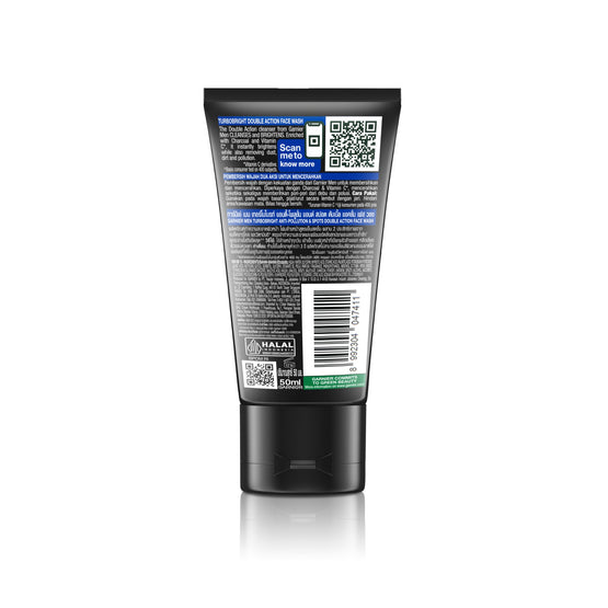 Garnier Men Turbobright Super Duo Foam - 50mlx3