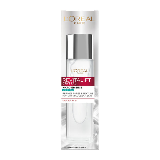 L'Oreal Paris รีไวทัลลิฟท์ คริสตัล ไมโคร-เอสเซนส์ ออยล์-ฟรี - 130ml